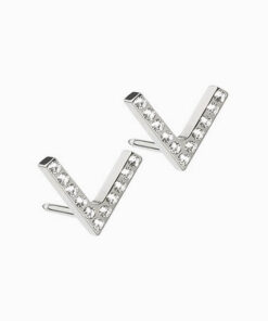 Brilliance V 8mm Crystal Earrings