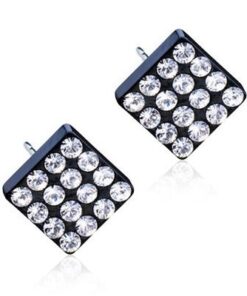 brilliance square titanium 8mm