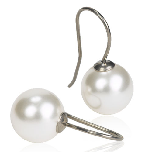 Pendant Pearl Earrings12mm